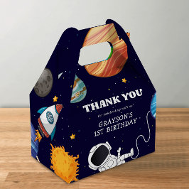 宇宙飛行士の誕生日パーティー フェイバーボックス