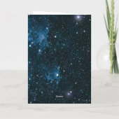 宇宙飛行士の誕生日招待状 銀河 外宇宙 招待状 (裏面)