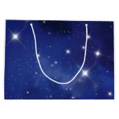 宇宙飛行士の誕生日記念品袋 ラージペーパーバッグ (裏面)