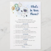 宇宙飛行士の金ゴールド銀河系あなたの電話ゲームの内容 (正面)