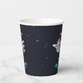 宇宙飛行士の1歳の誕生日 紙コップ (左)