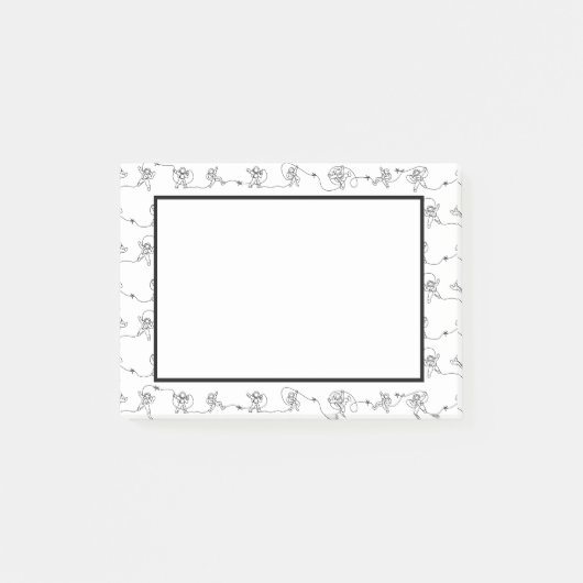 宇宙飛行士のPost-itノート ポストイット (正面)