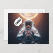 宇宙飛行士はがき ポストカード (正面/裏面)