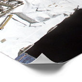 宇宙飛行士は宇宙局国際的で働く ポスター (角)