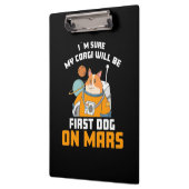 宇宙飛行士は私のコーギが最初の犬になると確信している クリップボード (左)