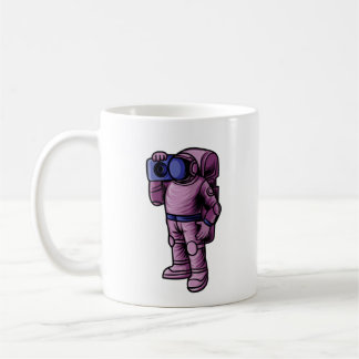宇宙飛行士は音楽が好き コーヒーマグカップ
