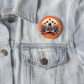 宇宙飛行士めい想- Cosmic Zen & Inner Peace 缶バッジ (インサイチュ)