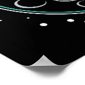 宇宙飛行士アイスクリームパーティー ポスター (角)