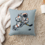 宇宙飛行士アイスホッケー クッション (ブランケット)