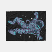 宇宙飛行士アストロスター フリースブランケット (正面(横))