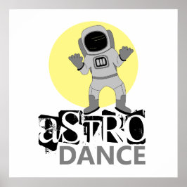 宇宙飛行士アストロダンス ポスター