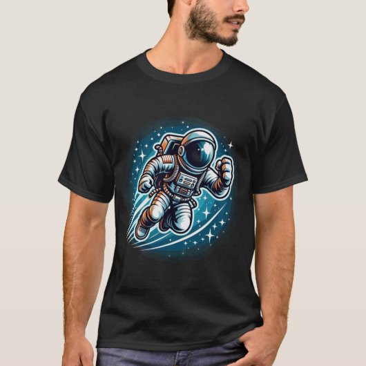 宇宙飛行士アドベンチャーTシャツ Tシャツ (正面)