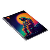 宇宙飛行士アート ノートブック (右側)