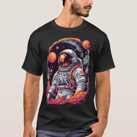 宇宙飛行士オデッセイ Tシャツ (正面)