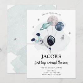 宇宙飛行士オレンジボーイが初の誕生日入り 招待状