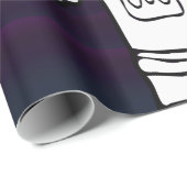 宇宙飛行士オンムーンアウタースペースボーイ誕生日 ラッピングペーパー (ロールコーナー)