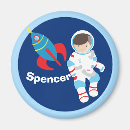 宇宙飛行士カッコいいロケット船宇宙 マグネット