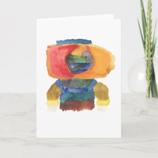 宇宙飛行士カード サンキューカード (正面)