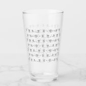 宇宙飛行士ガラス タンブラーグラス (正面)