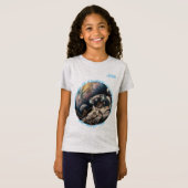 宇宙飛行士ガールズ Tシャツ (正面フル)