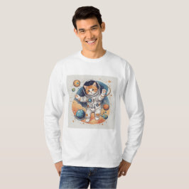 ✨宇宙飛行士ガールフード付きスウェットシャツ Tシャツ