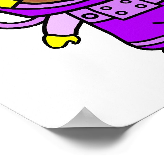 宇宙飛行士ガール1 ポスター (角)