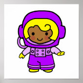 宇宙飛行士ガール1 ポスター (正面)