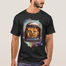 宇宙飛行士キャットフェムジョイTシャツ