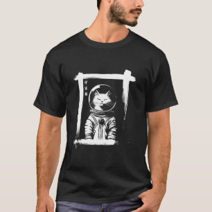 宇宙飛行士キャットメンズウィメンズキッズキャッおもしろいト Tシャツ