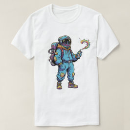 宇宙飛行士ギャラクシー星のグラフィティビーシャツ Tシャツ