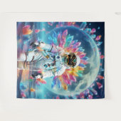 宇宙飛行士クリスタルドリーム タペストリー (正面(横))