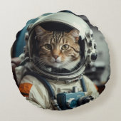 宇宙飛行士グレー ラウンドクッション (裏面)