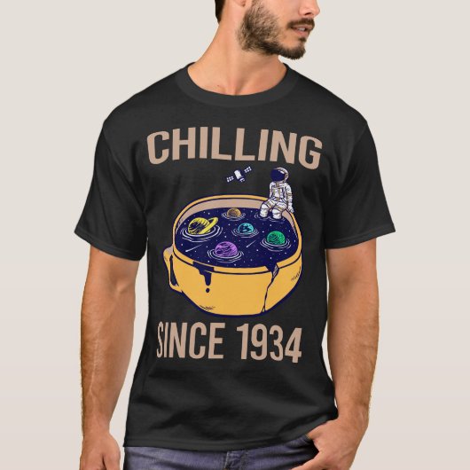 宇宙飛行士コーヒー – 1934素晴らし年以来 Tシャツ (正面)