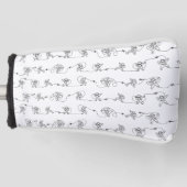 宇宙飛行士ゴルフヘッドカバー ゴルフヘッドカバー (正面)