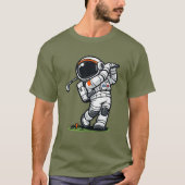 宇宙飛行士ゴルフ Tシャツ (正面)