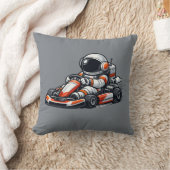 宇宙飛行士ゴーカート クッション (ブランケット)