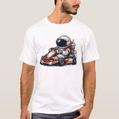 宇宙飛行士ゴーカート Tシャツ (正面)