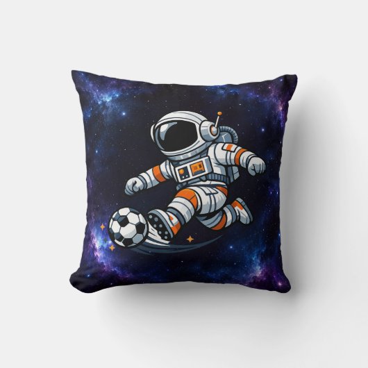宇宙飛行士サッカー クッション (正面)