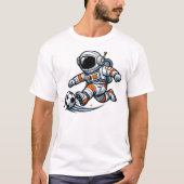 宇宙飛行士サッカー Tシャツ (正面)