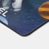 宇宙飛行士シャトルバスパーソナライズされた デスクマット (コーナー)