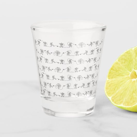 宇宙飛行士ショットグラス ショットグラス (正面)