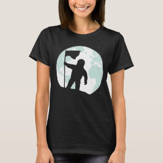 宇宙飛行士シルエット Tシャツ