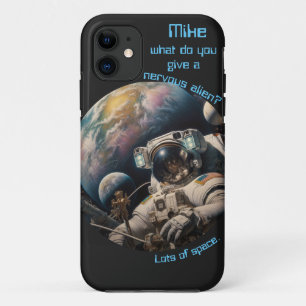 宇宙飛行士ジョークカスタマイズ可能 iPhone 11 ケース