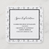 宇宙飛行士スクウェア・ビジネス・カード スクエア名刺 (正面)