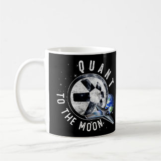 宇宙飛行士スケートカントQNT暗号コインHODLトークンT コーヒーマグカップ