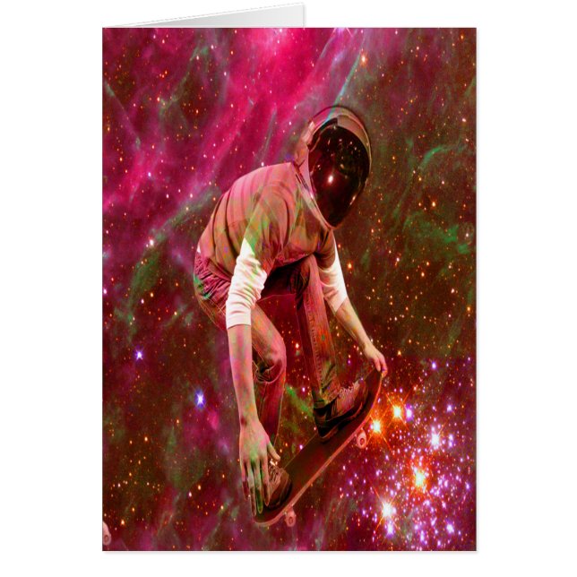 宇宙飛行士スケートボーダー (正面)