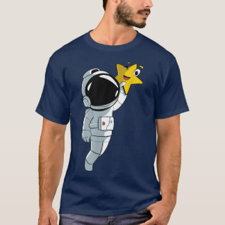 宇宙飛行士スタープラネットTシャツ Tシャツ