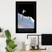 宇宙飛行士スティーブン・K・ロビンソン国際的宇宙 ポスター (ホームオフィス)
