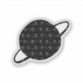 宇宙飛行士ステッカー シール (正面)