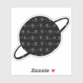 宇宙飛行士ステッカー シール (シート)